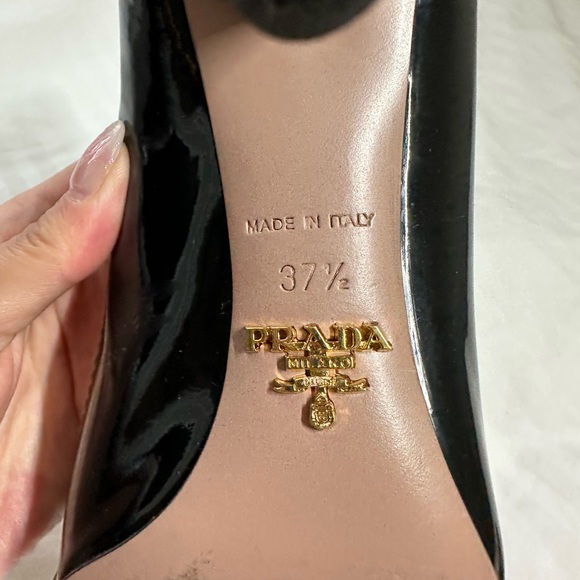 Vintage Prada Heels size 37.5 - Picture 2 of 8